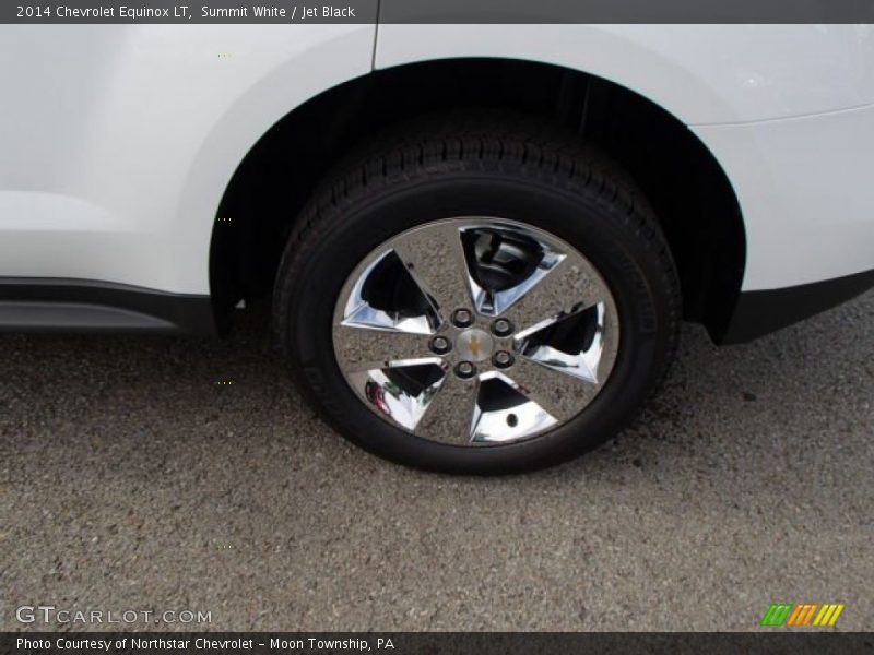 Summit White / Jet Black 2014 Chevrolet Equinox LT