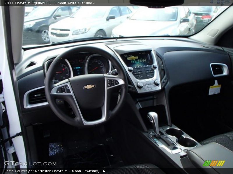 Summit White / Jet Black 2014 Chevrolet Equinox LT
