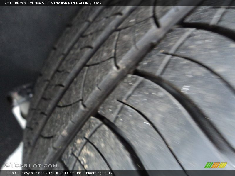 Vermilion Red Metallic / Black 2011 BMW X5 xDrive 50i