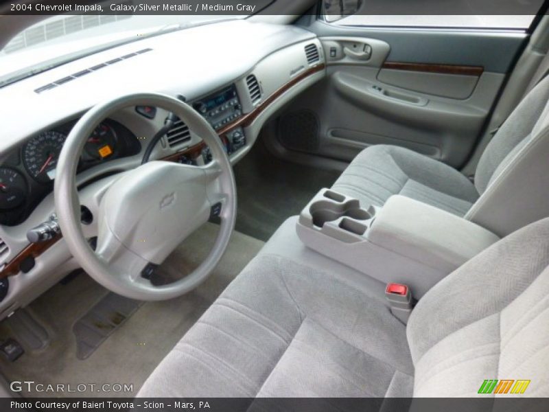 Galaxy Silver Metallic / Medium Gray 2004 Chevrolet Impala