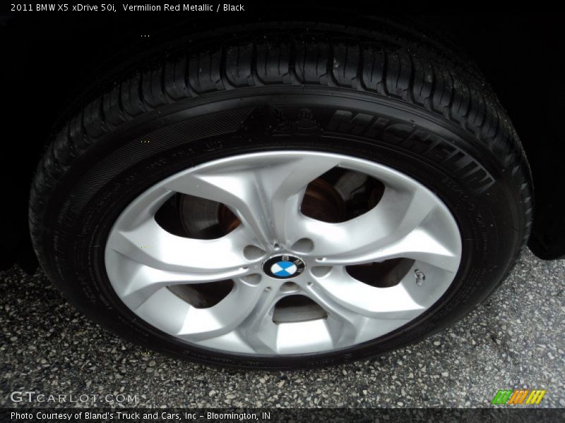 Vermilion Red Metallic / Black 2011 BMW X5 xDrive 50i
