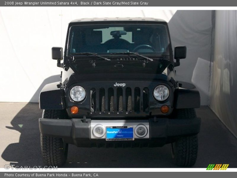 Black / Dark Slate Gray/Med Slate Gray 2008 Jeep Wrangler Unlimited Sahara 4x4