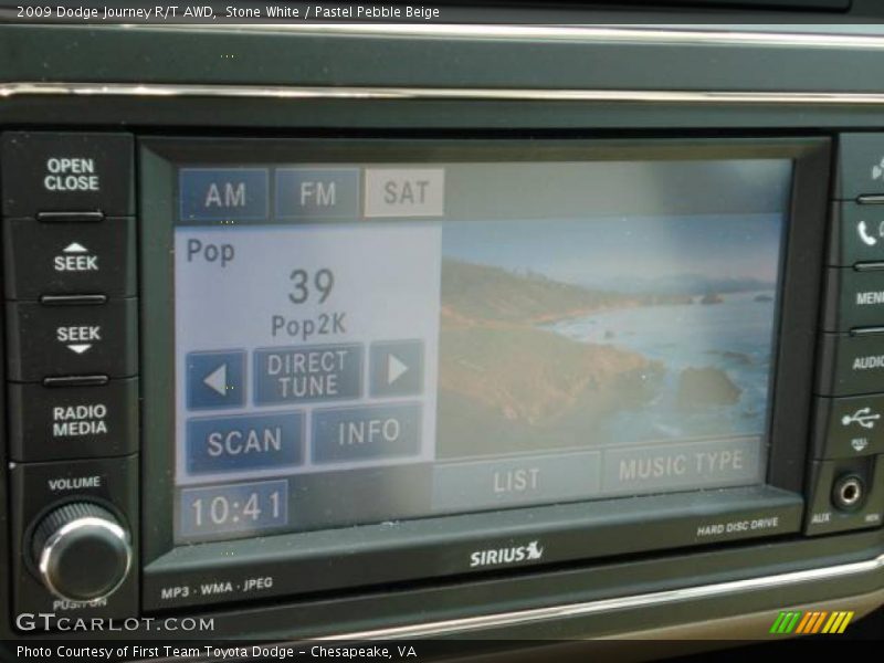 Stone White / Pastel Pebble Beige 2009 Dodge Journey R/T AWD