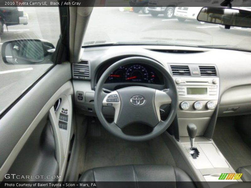 Black / Ash Gray 2010 Toyota Camry LE