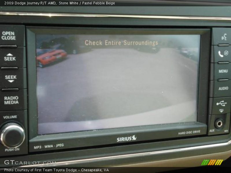 Stone White / Pastel Pebble Beige 2009 Dodge Journey R/T AWD