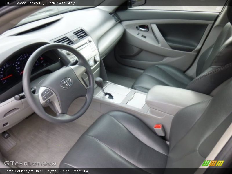 Black / Ash Gray 2010 Toyota Camry LE