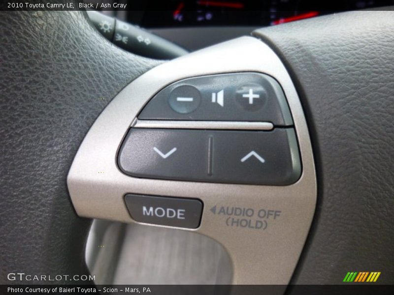 Black / Ash Gray 2010 Toyota Camry LE