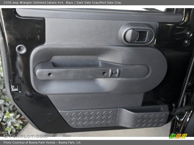 Black / Dark Slate Gray/Med Slate Gray 2008 Jeep Wrangler Unlimited Sahara 4x4