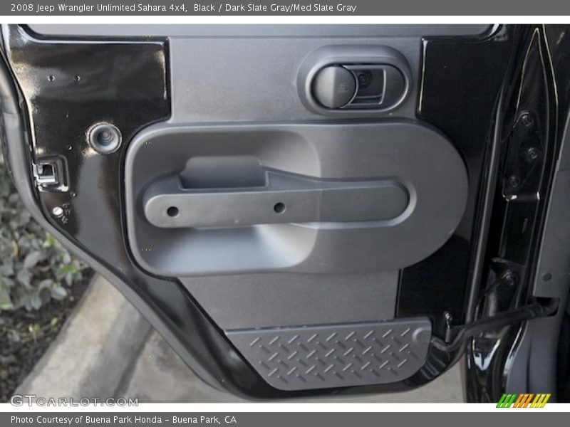 Black / Dark Slate Gray/Med Slate Gray 2008 Jeep Wrangler Unlimited Sahara 4x4