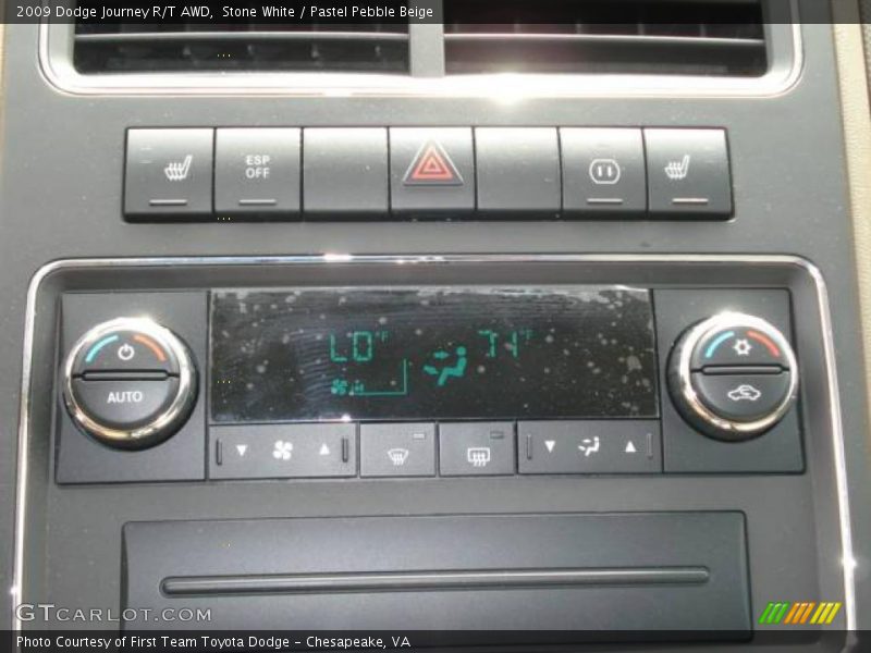 Stone White / Pastel Pebble Beige 2009 Dodge Journey R/T AWD