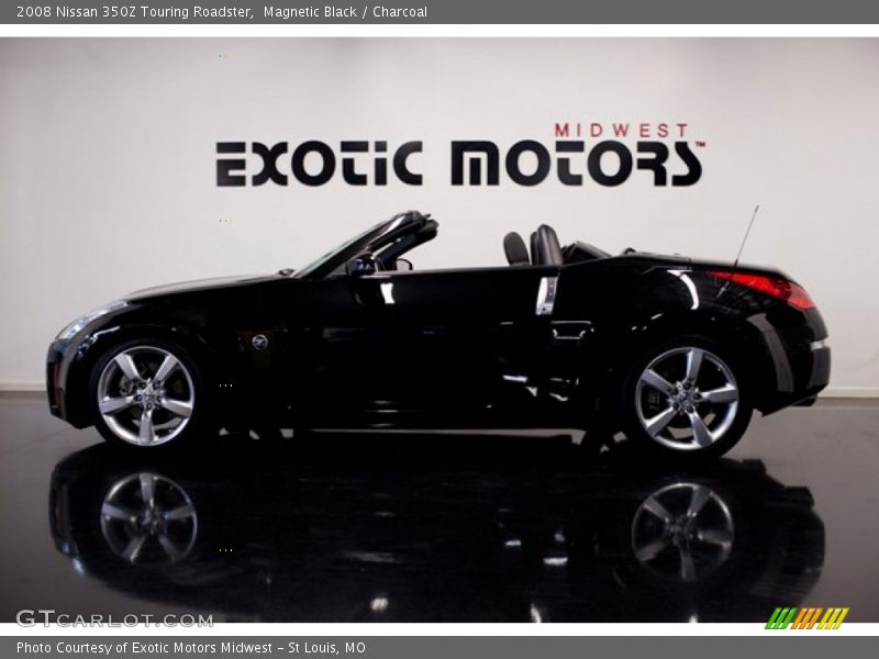 Magnetic Black / Charcoal 2008 Nissan 350Z Touring Roadster