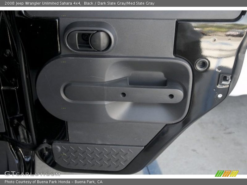 Black / Dark Slate Gray/Med Slate Gray 2008 Jeep Wrangler Unlimited Sahara 4x4