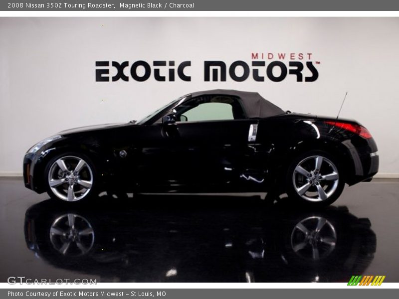 Magnetic Black / Charcoal 2008 Nissan 350Z Touring Roadster