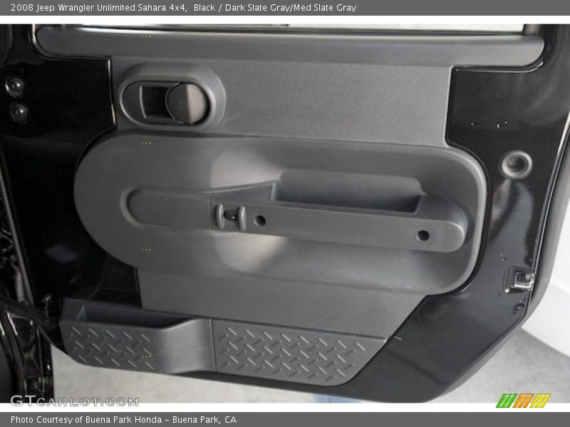 Black / Dark Slate Gray/Med Slate Gray 2008 Jeep Wrangler Unlimited Sahara 4x4