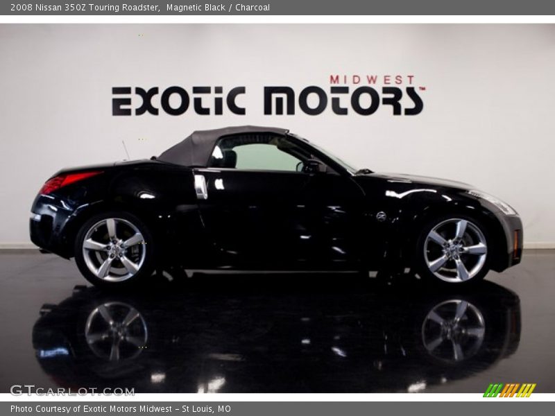 Magnetic Black / Charcoal 2008 Nissan 350Z Touring Roadster