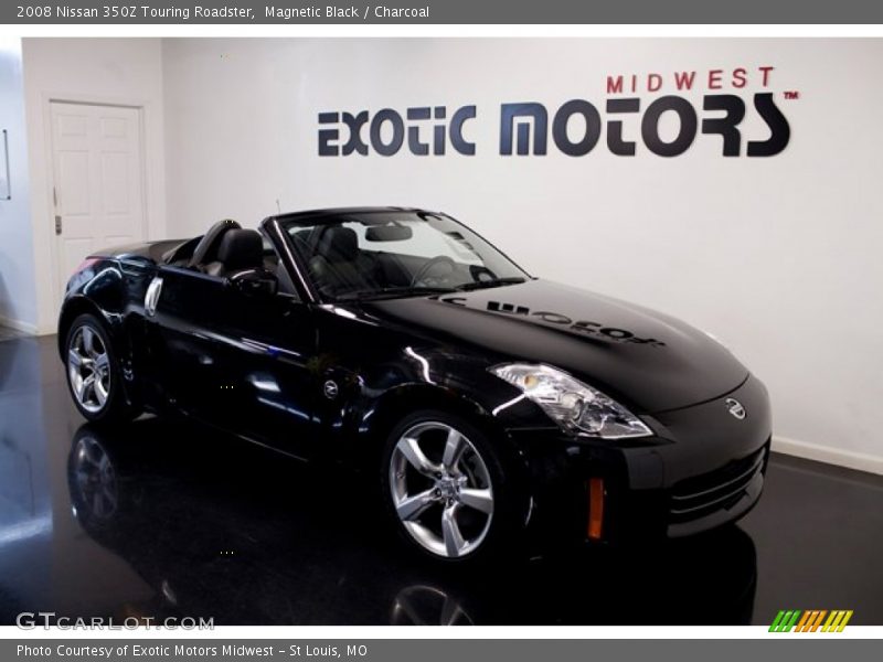 Magnetic Black / Charcoal 2008 Nissan 350Z Touring Roadster