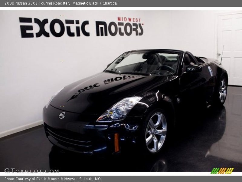 Magnetic Black / Charcoal 2008 Nissan 350Z Touring Roadster