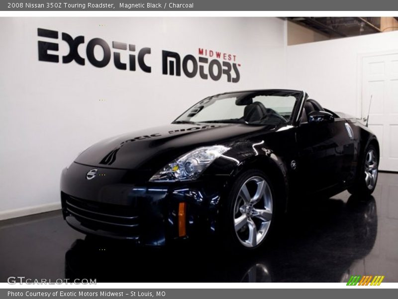Magnetic Black / Charcoal 2008 Nissan 350Z Touring Roadster