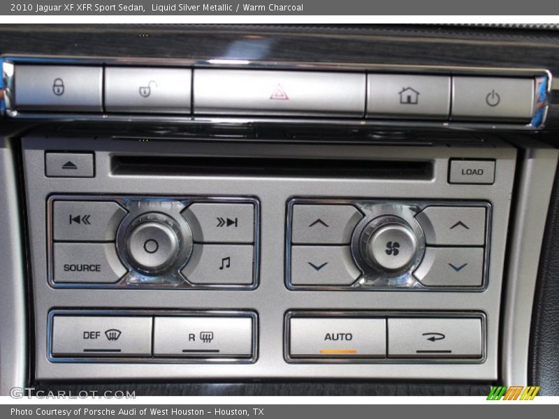 Controls of 2010 XF XFR Sport Sedan