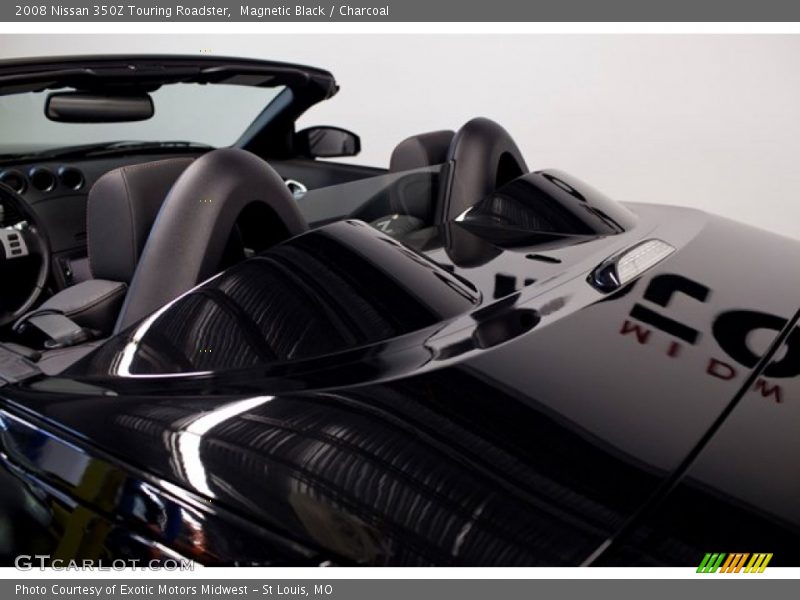 Magnetic Black / Charcoal 2008 Nissan 350Z Touring Roadster