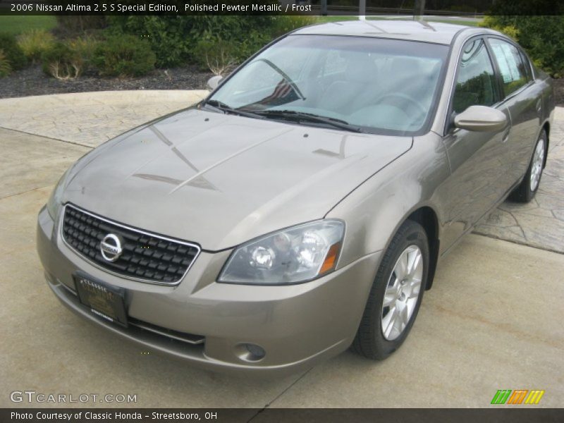 Polished Pewter Metallic / Frost 2006 Nissan Altima 2.5 S Special Edition