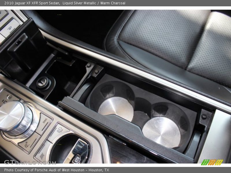 Liquid Silver Metallic / Warm Charcoal 2010 Jaguar XF XFR Sport Sedan