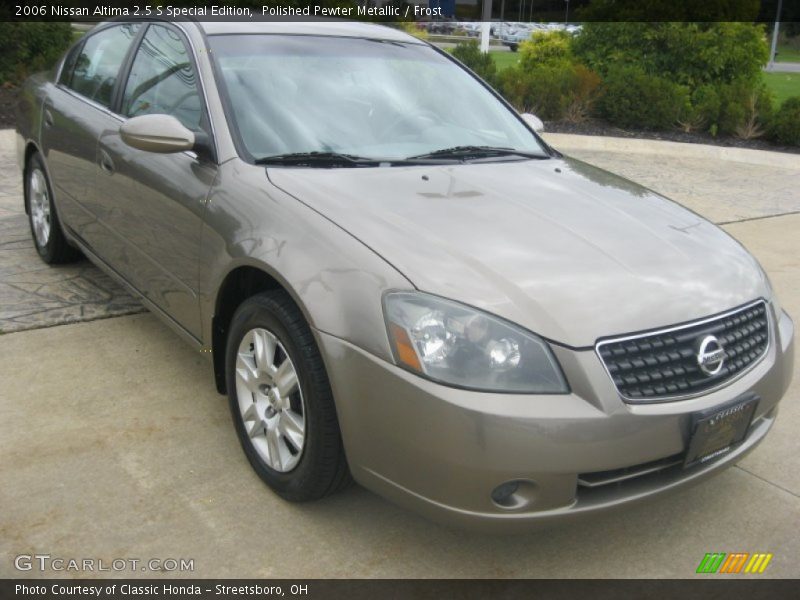 Polished Pewter Metallic / Frost 2006 Nissan Altima 2.5 S Special Edition