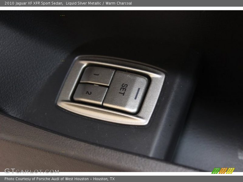 Liquid Silver Metallic / Warm Charcoal 2010 Jaguar XF XFR Sport Sedan