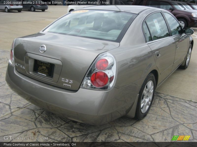 Polished Pewter Metallic / Frost 2006 Nissan Altima 2.5 S Special Edition