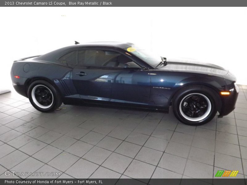 Blue Ray Metallic / Black 2013 Chevrolet Camaro LS Coupe