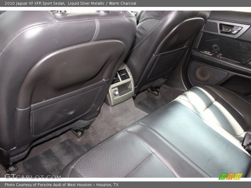 Liquid Silver Metallic / Warm Charcoal 2010 Jaguar XF XFR Sport Sedan