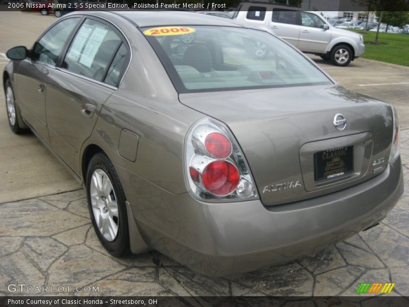 Polished Pewter Metallic / Frost 2006 Nissan Altima 2.5 S Special Edition