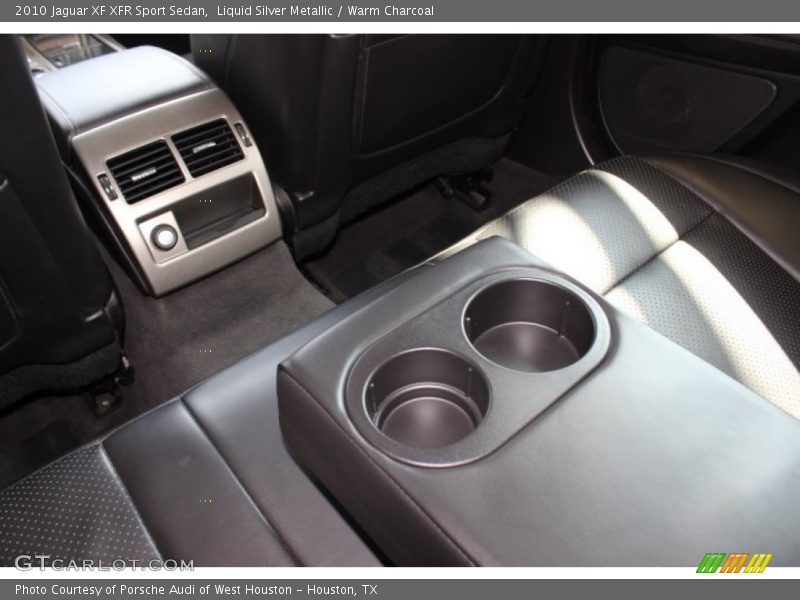 Liquid Silver Metallic / Warm Charcoal 2010 Jaguar XF XFR Sport Sedan