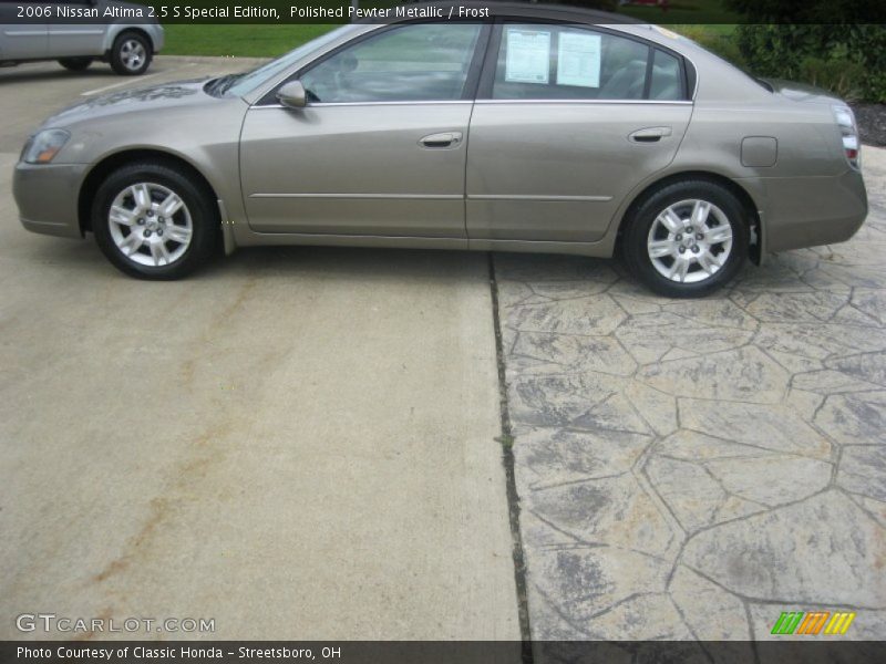 Polished Pewter Metallic / Frost 2006 Nissan Altima 2.5 S Special Edition