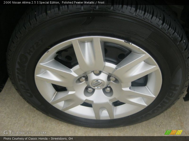 Polished Pewter Metallic / Frost 2006 Nissan Altima 2.5 S Special Edition