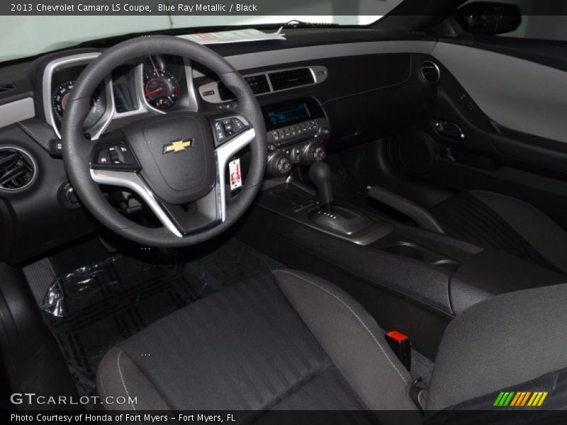 Blue Ray Metallic / Black 2013 Chevrolet Camaro LS Coupe
