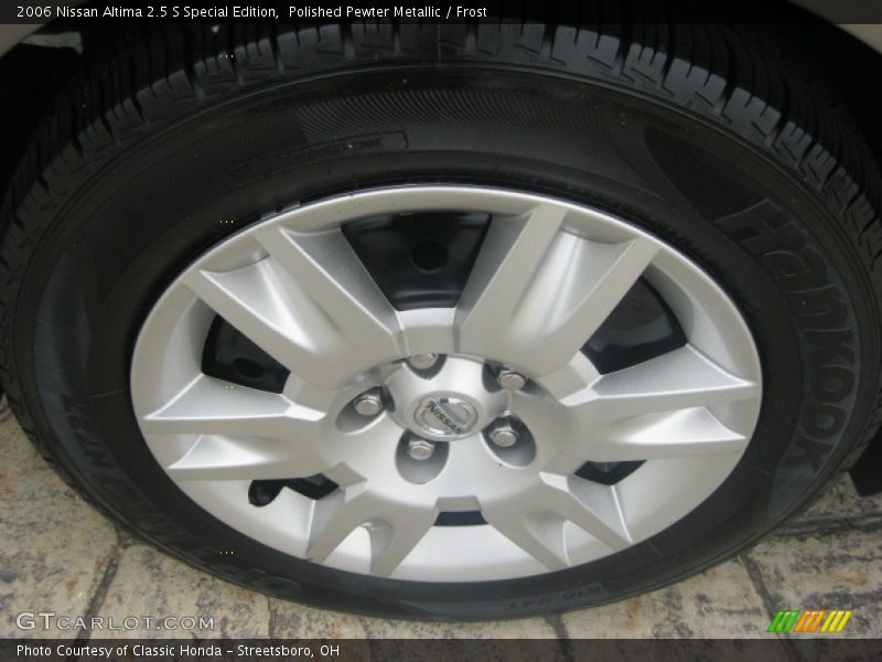 Polished Pewter Metallic / Frost 2006 Nissan Altima 2.5 S Special Edition