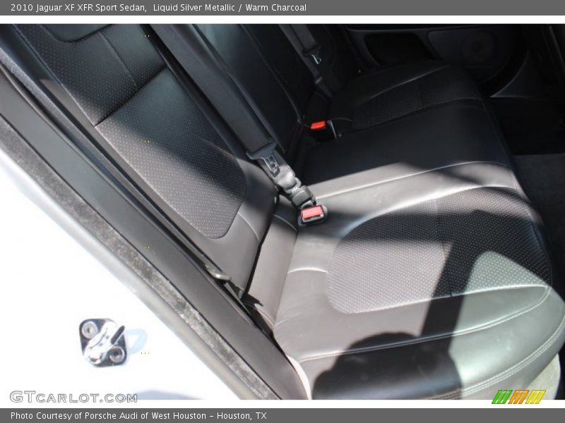 Liquid Silver Metallic / Warm Charcoal 2010 Jaguar XF XFR Sport Sedan