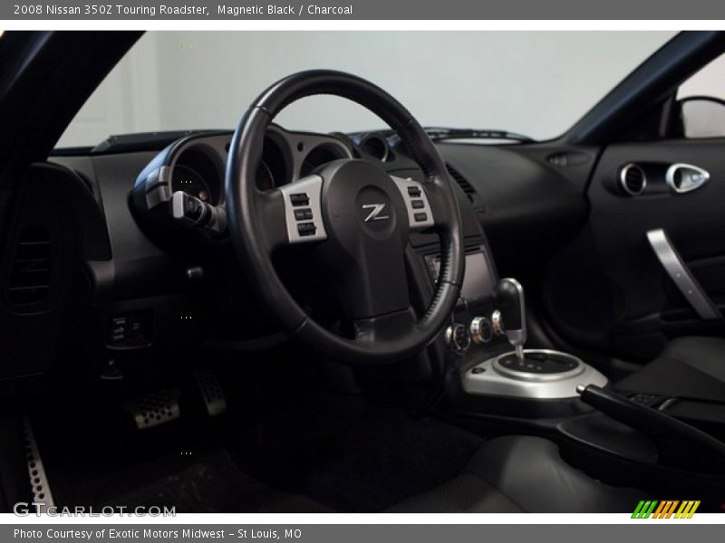 Magnetic Black / Charcoal 2008 Nissan 350Z Touring Roadster
