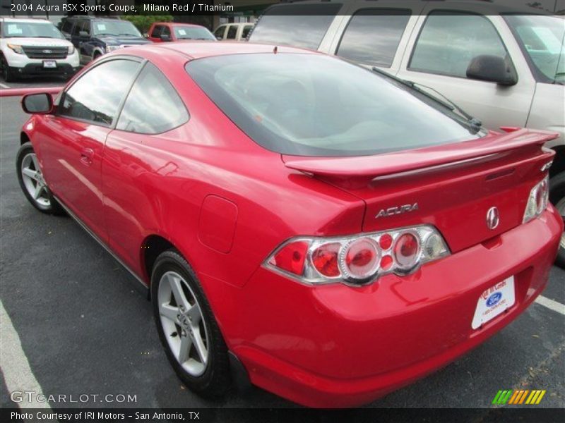 Milano Red / Titanium 2004 Acura RSX Sports Coupe