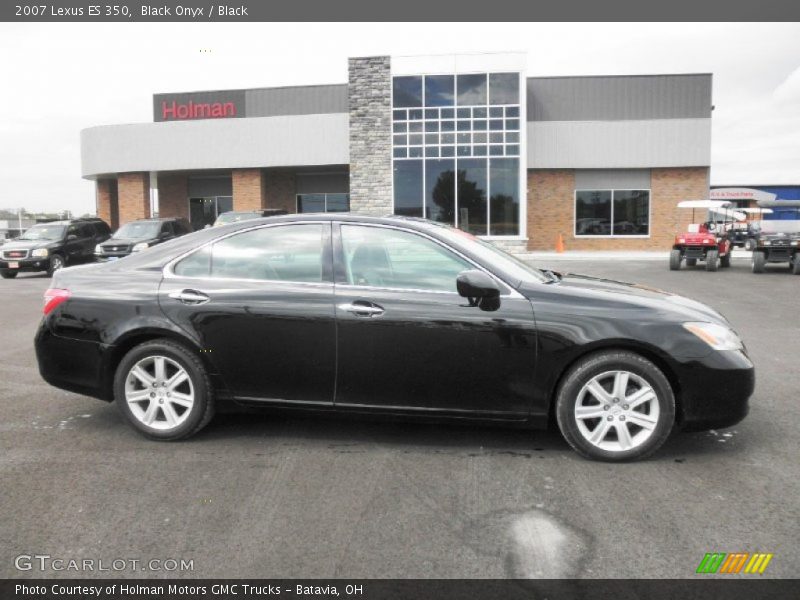 Black Onyx / Black 2007 Lexus ES 350