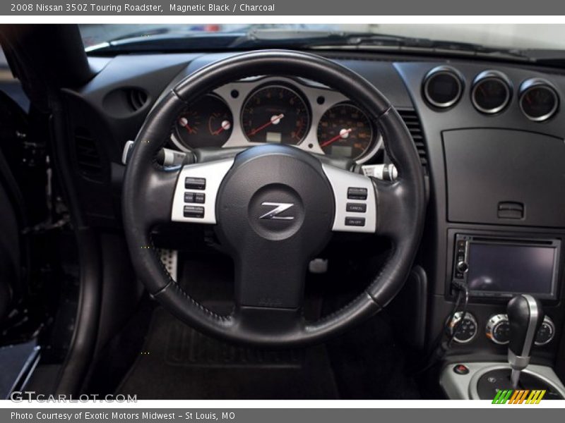 Magnetic Black / Charcoal 2008 Nissan 350Z Touring Roadster