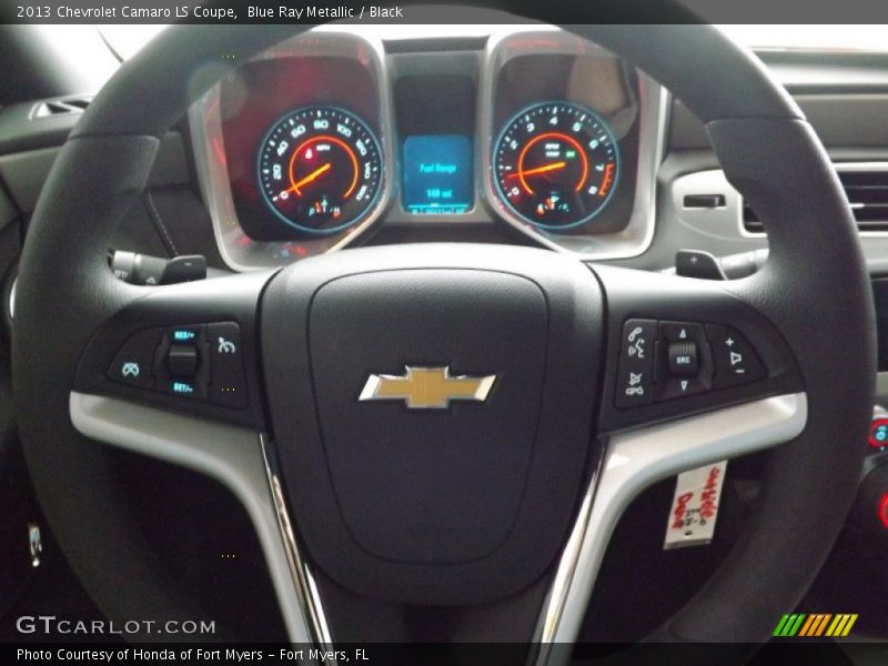 Blue Ray Metallic / Black 2013 Chevrolet Camaro LS Coupe