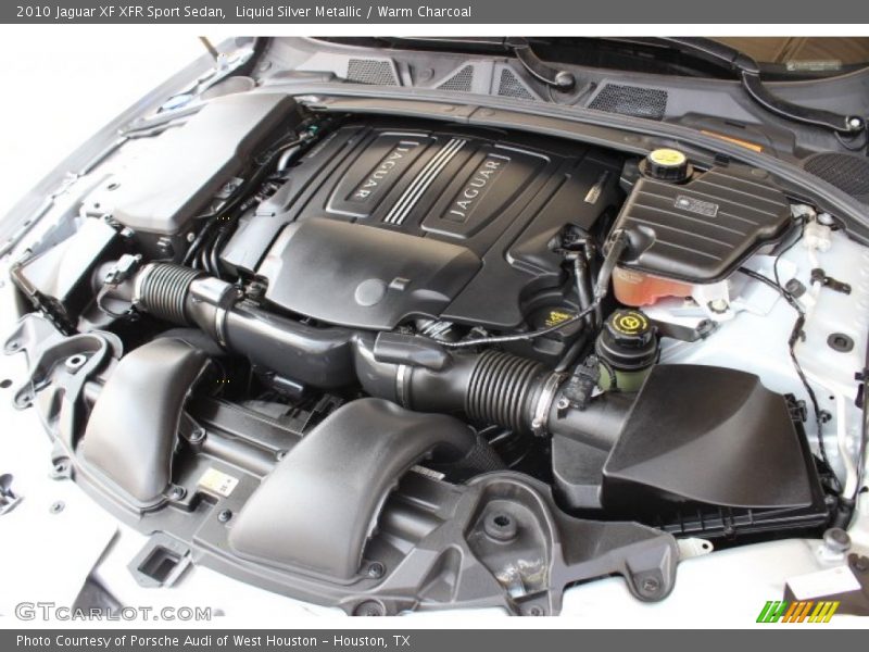  2010 XF XFR Sport Sedan Engine - 5.0 Liter Supercharged DOHC 32-Valve VVT V8