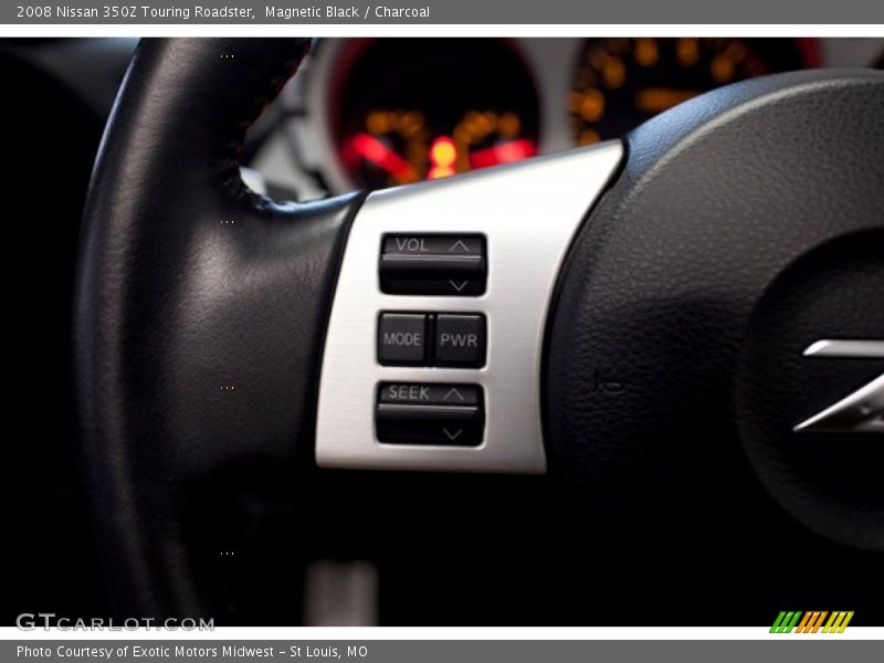 Controls of 2008 350Z Touring Roadster