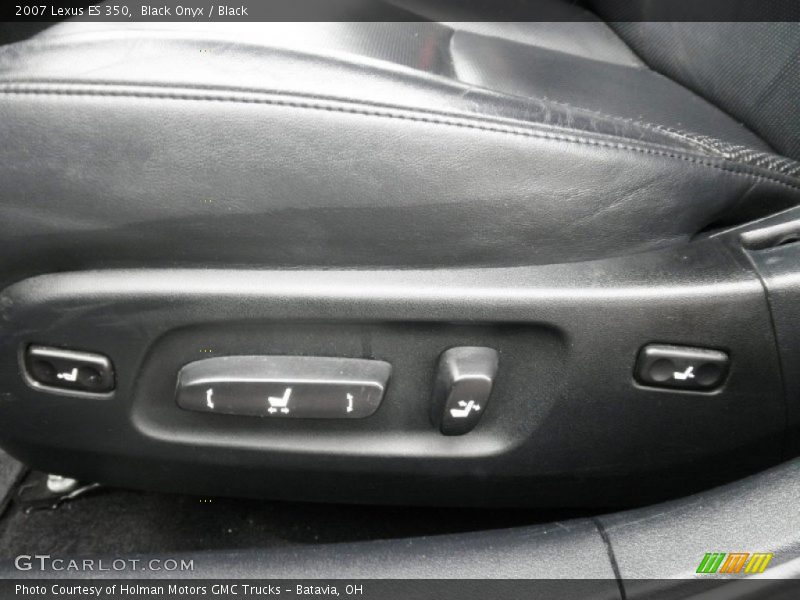 Black Onyx / Black 2007 Lexus ES 350