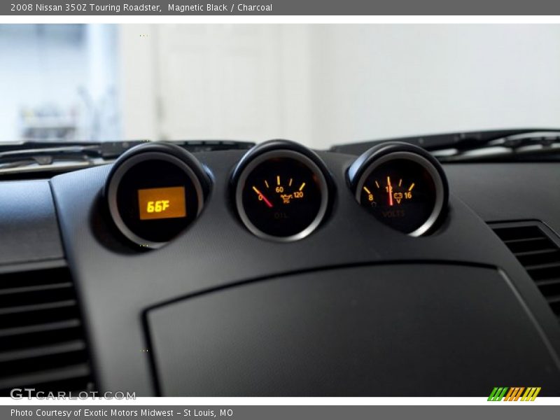 Magnetic Black / Charcoal 2008 Nissan 350Z Touring Roadster