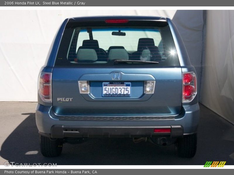 Steel Blue Metallic / Gray 2006 Honda Pilot LX