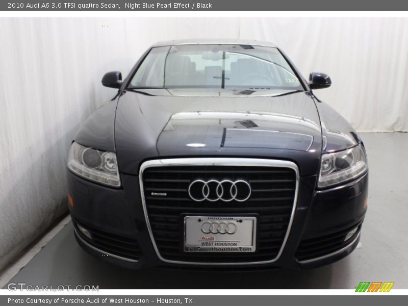 Night Blue Pearl Effect / Black 2010 Audi A6 3.0 TFSI quattro Sedan