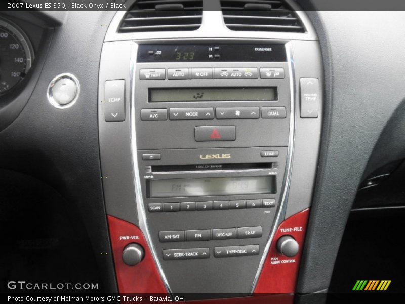 Black Onyx / Black 2007 Lexus ES 350